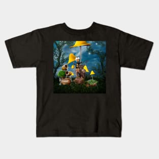 Little fairy with Hedgehog Kids T-Shirt